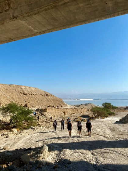 הטרק המזרחי לאורך ים המלח הטרק המזרחי לאורך ים המלח